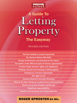 cover image of A Guide to Letting Property